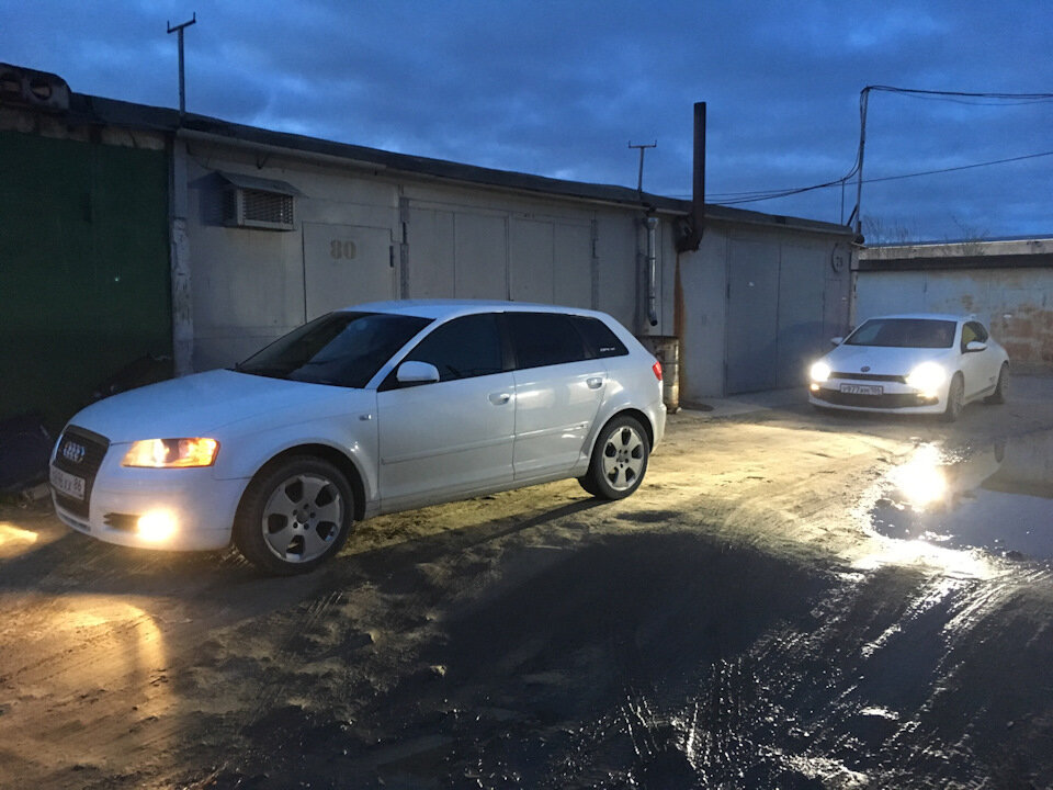 Audi A3 8pa моего товарища.