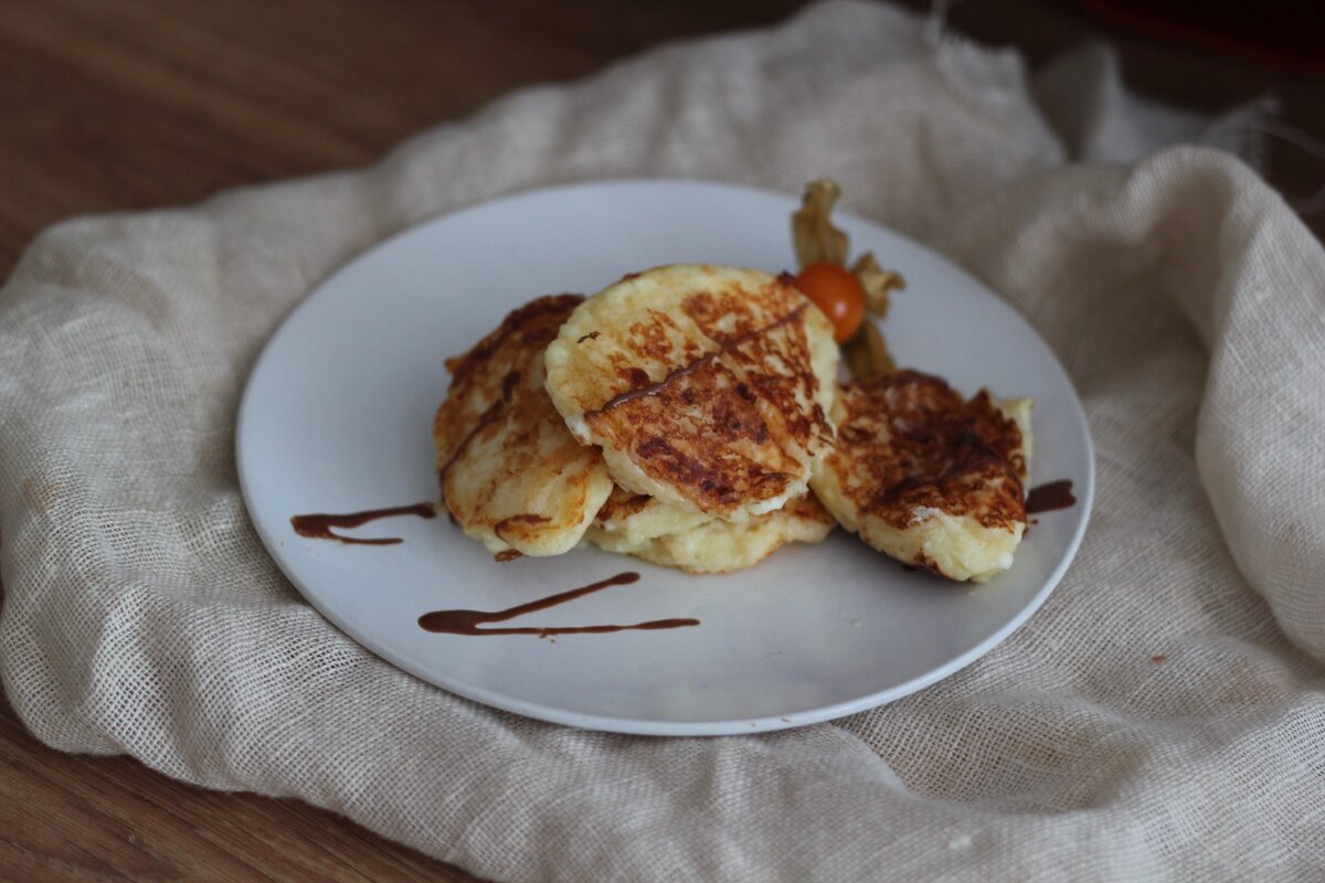 Фото автора. Творожные оладьи