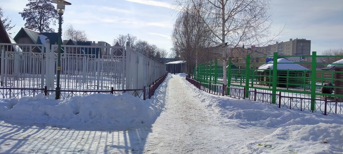 Территория зоопарка