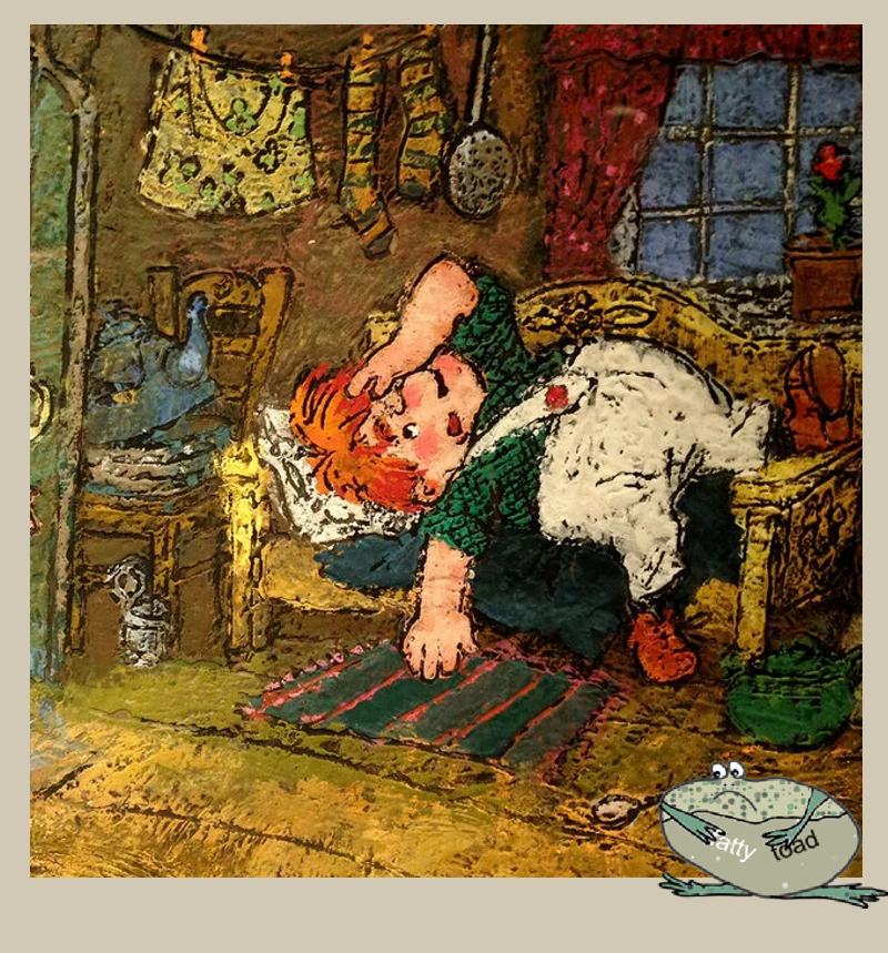 Почти, как у меня дома. Не хватает только Мурыси на коврике. Картинка из открытых источников.