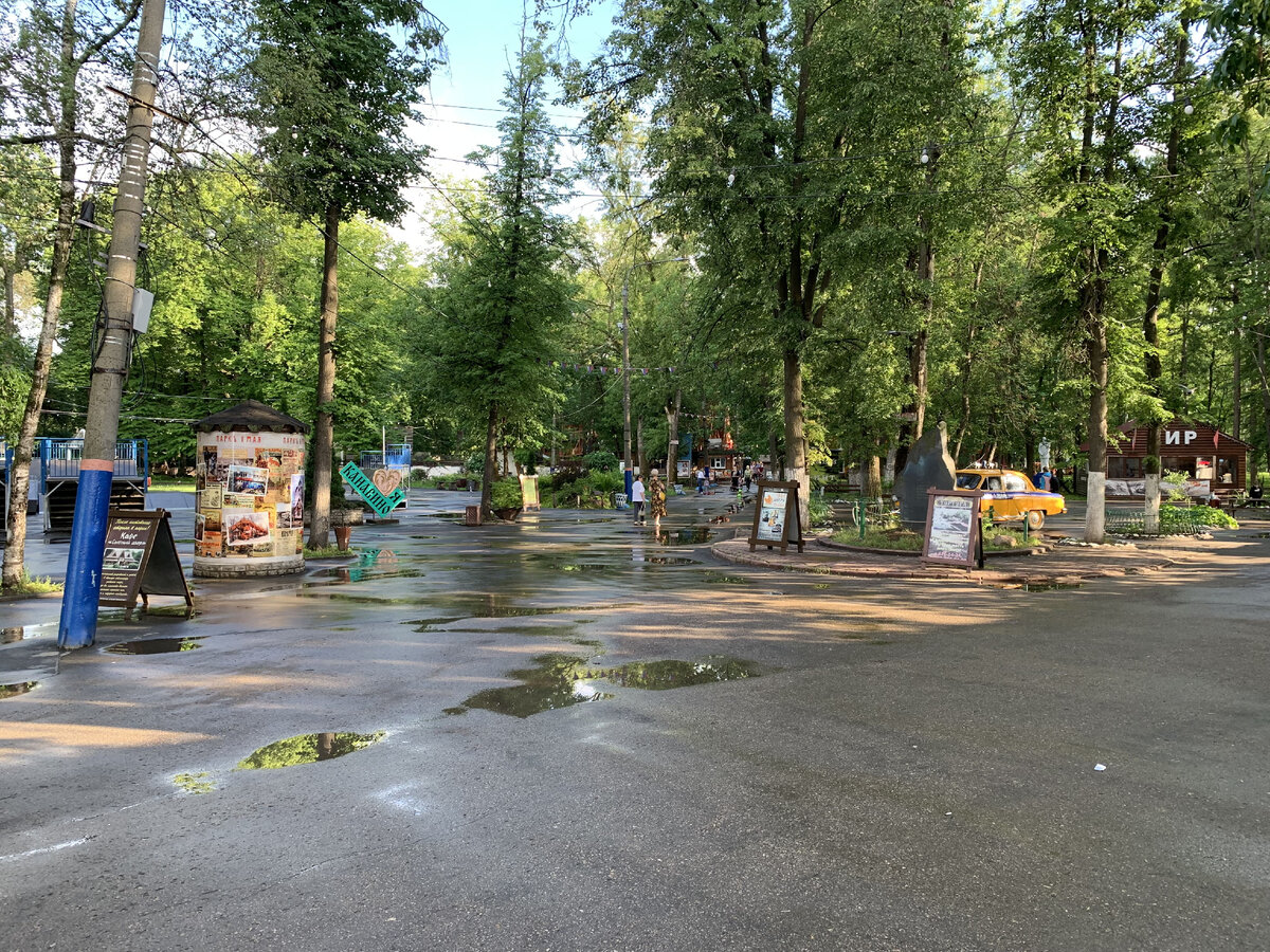 Территория Парка 1 мая в Нижнем Новгороде