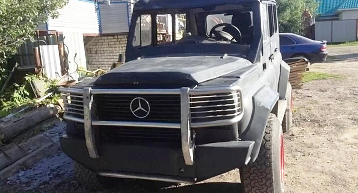 Интересная реплика популярного Mercedes-Benz G