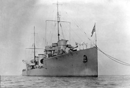 1913, 4 (16) сентября - Вступил в строй первый русский турбинный эсминец «Новик».