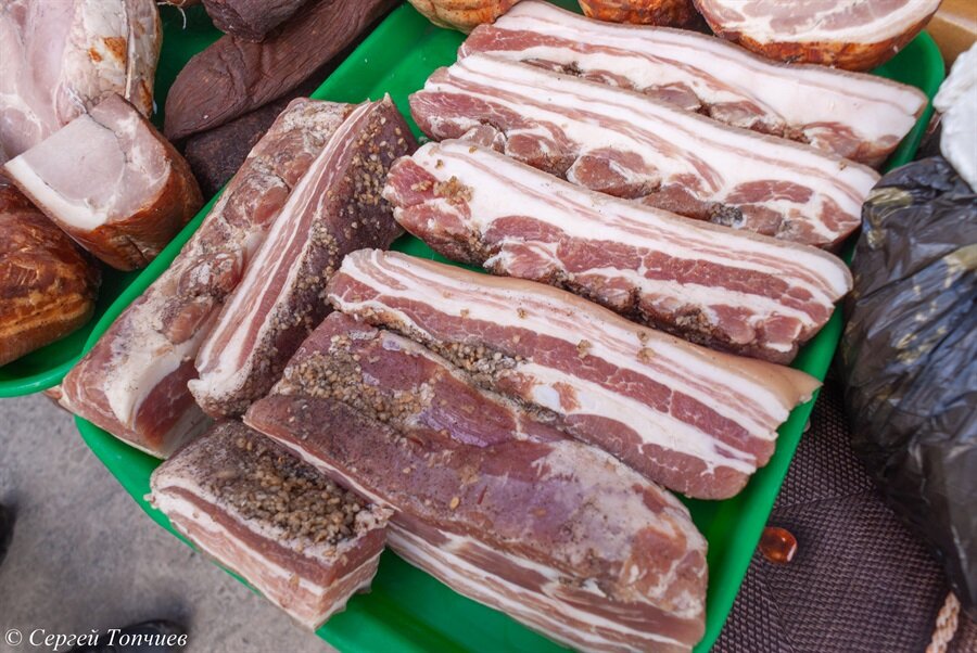 Вот оно соленое сало