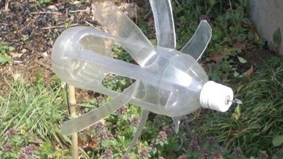 Ветровик из бутылки.