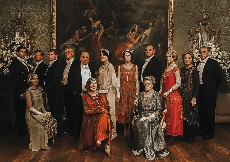 Промо-съемки для сериала «Аббатство Даунтон» (2010–2015)