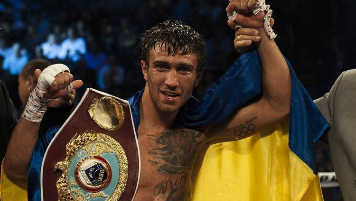 Василий Ломаченко после завоевания титула WBO.        11.06.2016
