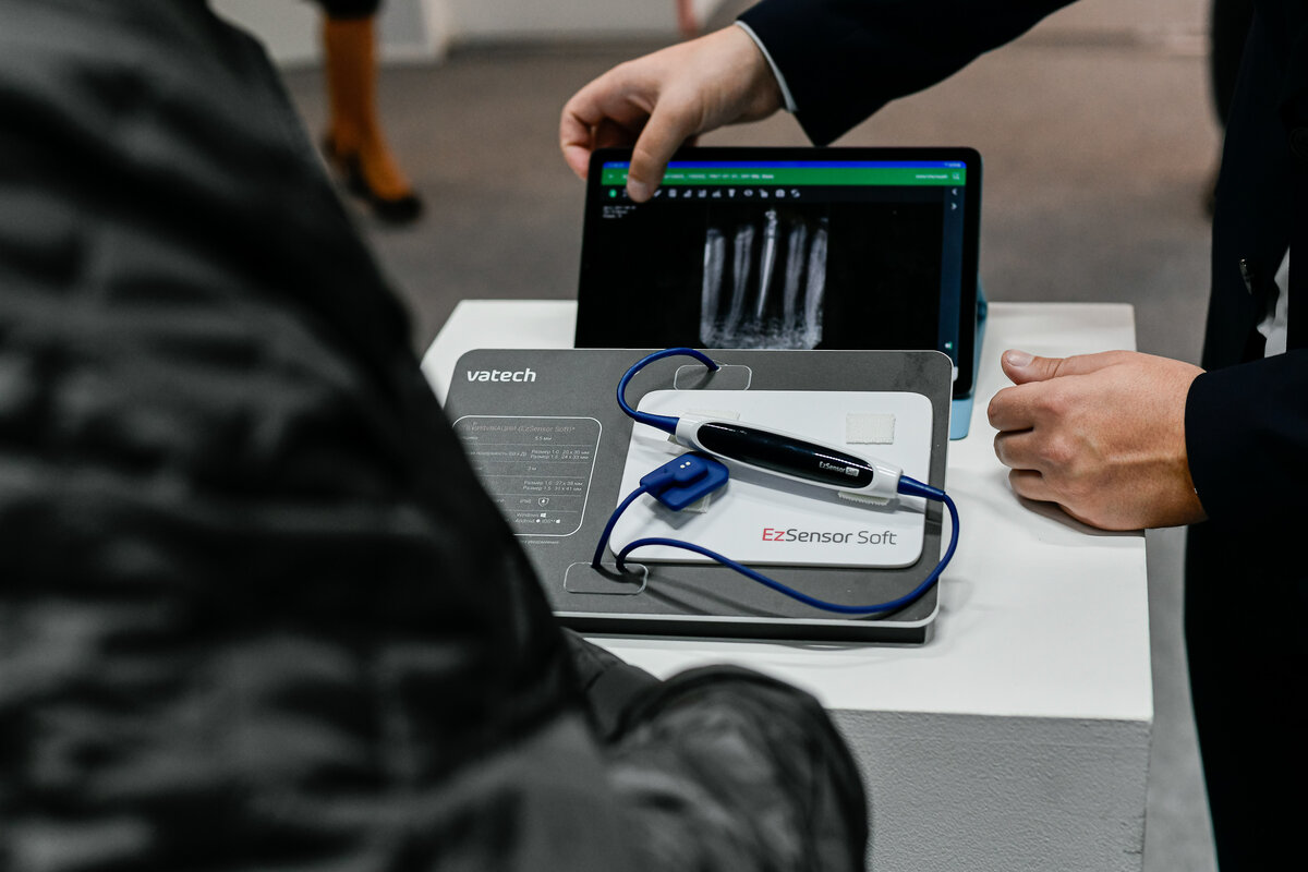 Интраоральный визиограф EzSensor Soft с планшетом