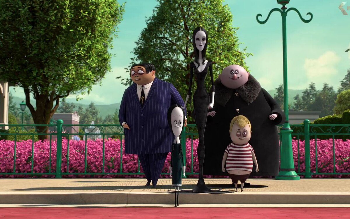 Фрагмент из мультфильма «Семейка Аддамс»