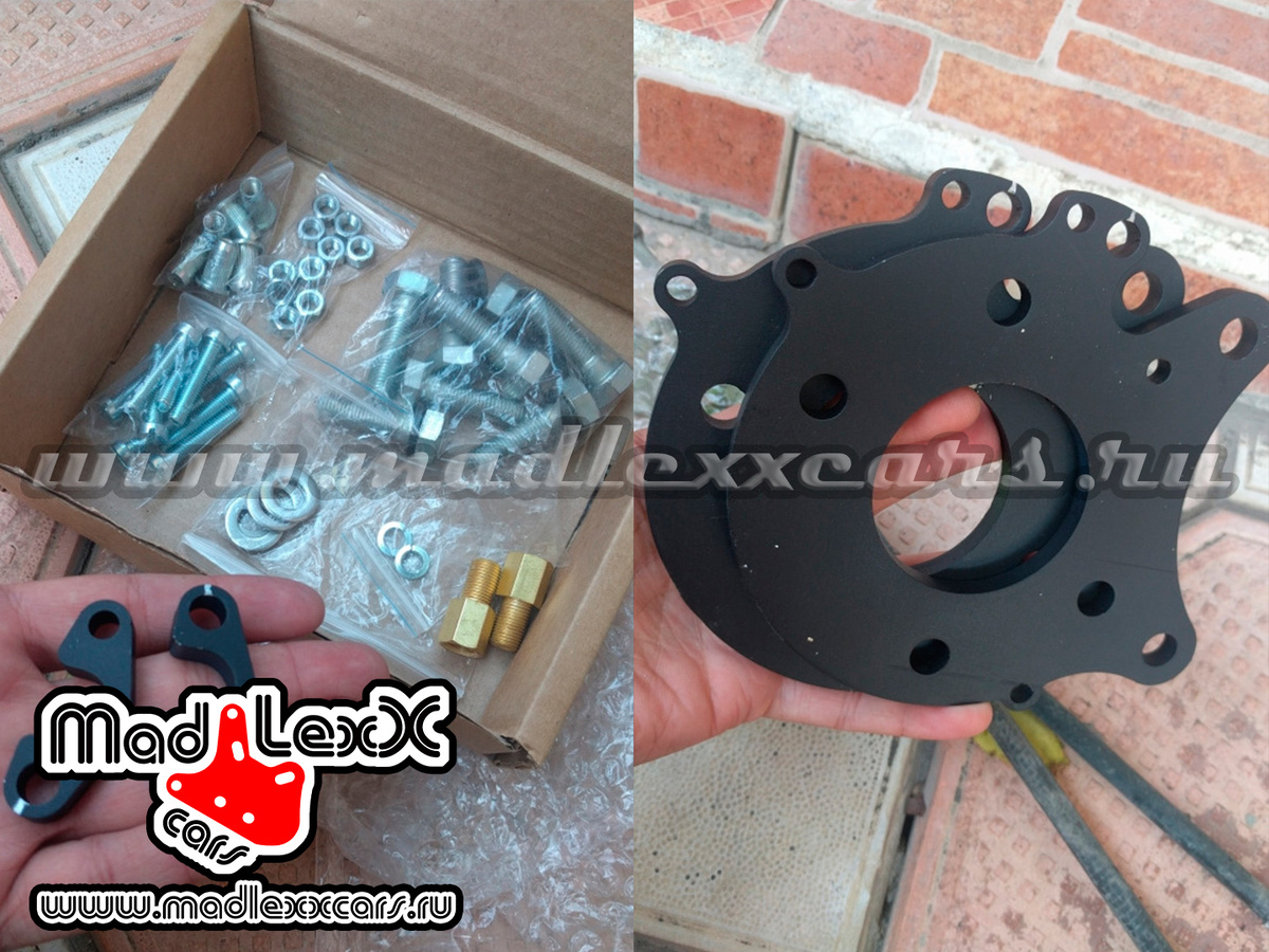 задние дисковые тормоза ЗДТ LADA ЛАДА VAZ ВАЗ priora приора MADLEXXCARS MLC VAZ1118 ABS KIT установка дисковых тормозов тюнинг тормозной системы