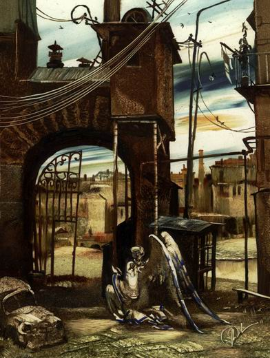 Картина Ильи Шадчнева "Западня" 