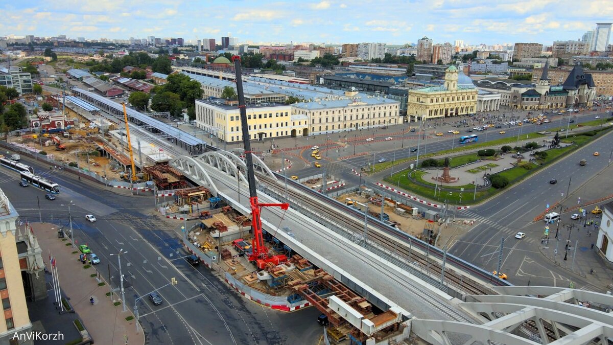 🚊 «Площадь Трёх Вокзалов» («Каланчёвская»), расширение участка 🚂 Курская- Каланчевская (Центральный участок МЦД 🚈D2 / 🚈D4) до 4 путей | Развитие  Метрополитена в Москве | Дзен