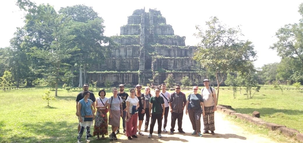 Наша интернациональная команд из России, Сингапура, Гонконга, Филиппин, США (и да, одни сказали, что они с Аляски) и Канады. Фото гида Черри.