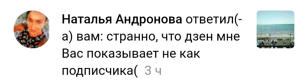 Ответ Натальи, автора канала "Страна Коктебель", на мой комментарий к её видео