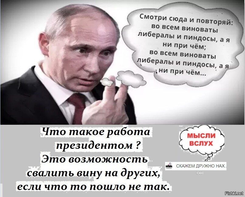 Сам что это. Во всем виновато правительство. Путин либерал. Это Путин виноват демотиваторы. Во всем виноват я Путин.
