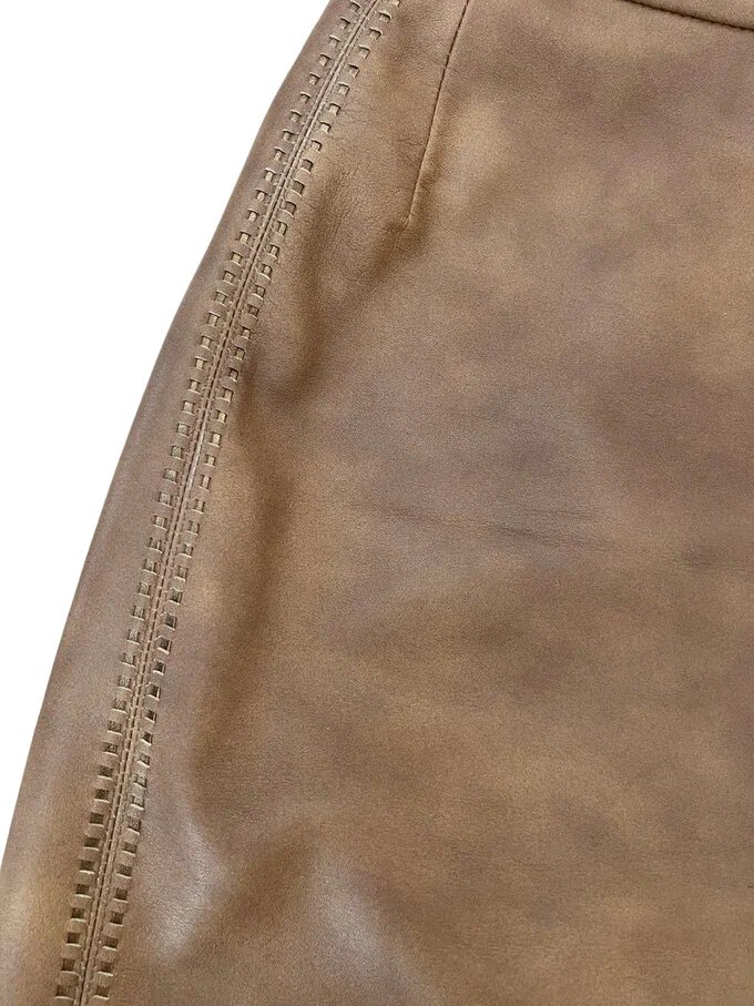 Кожаная юбка "Золотая осень". Ателье Ирины Берзиной.