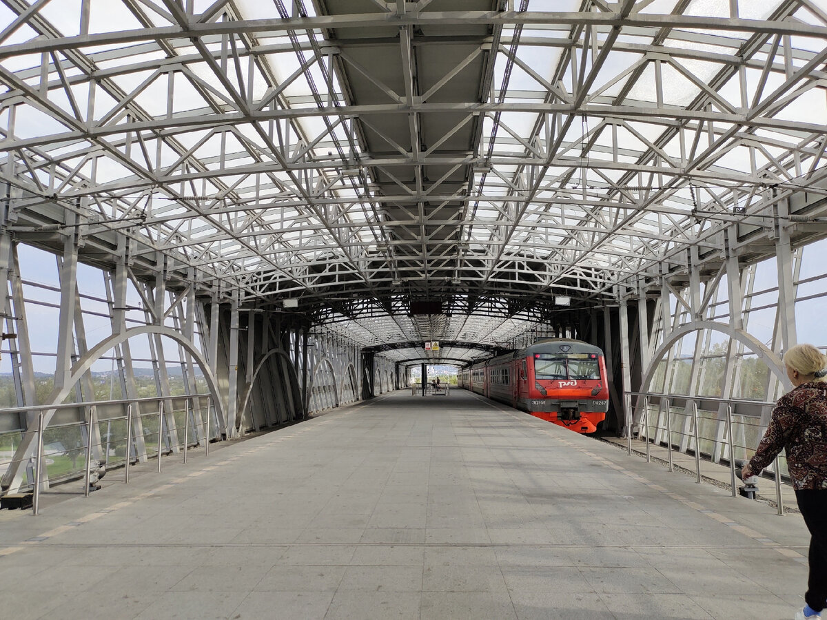 Электричка из аэропорта Владивостока (Кневичи)