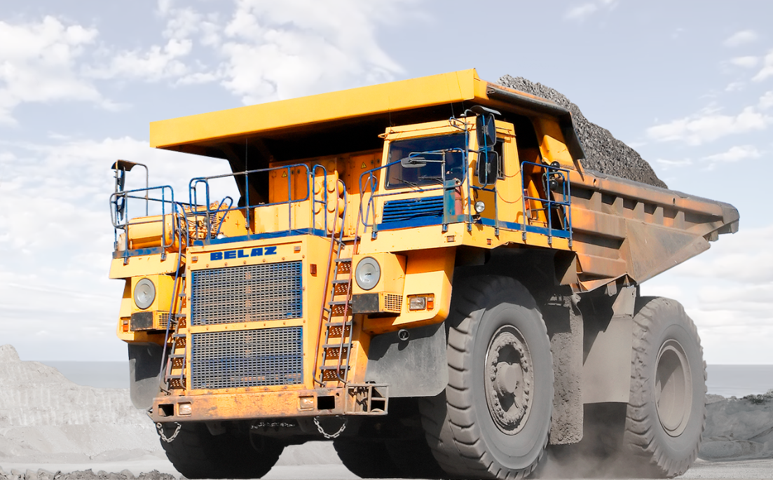 Белорусский карьерный самосвал. Фото с сайта компании "БЕЛАЗ" http://belaz.by/