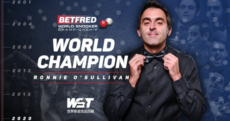 Ронни О'Салливан - шестикратный чемпион мира по снукеру. Фото с сайта top-snooker.com