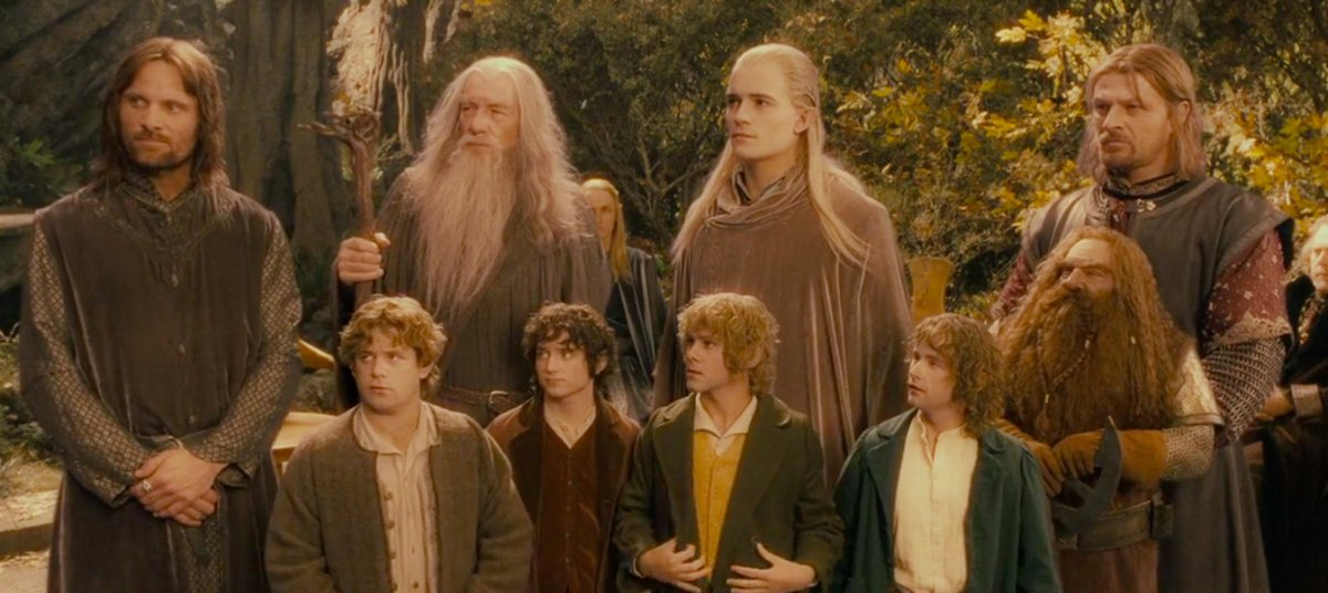 Кадр из фильма "Властелин колец: Братство кольца"