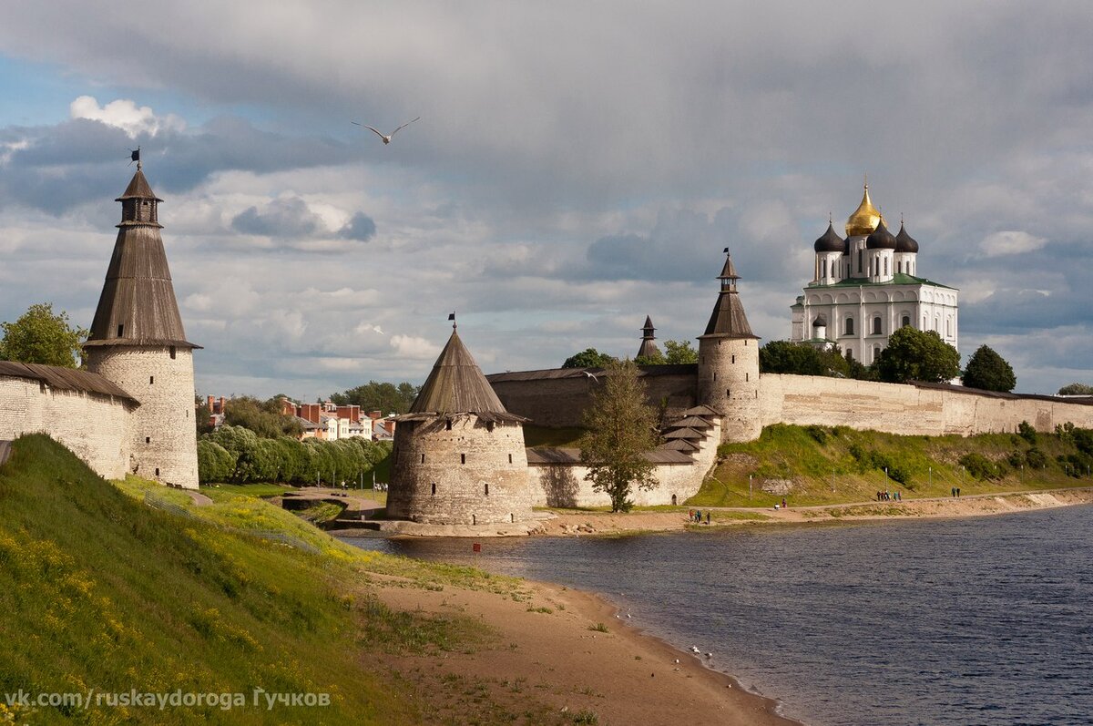 Каменный Кремль в Пскове