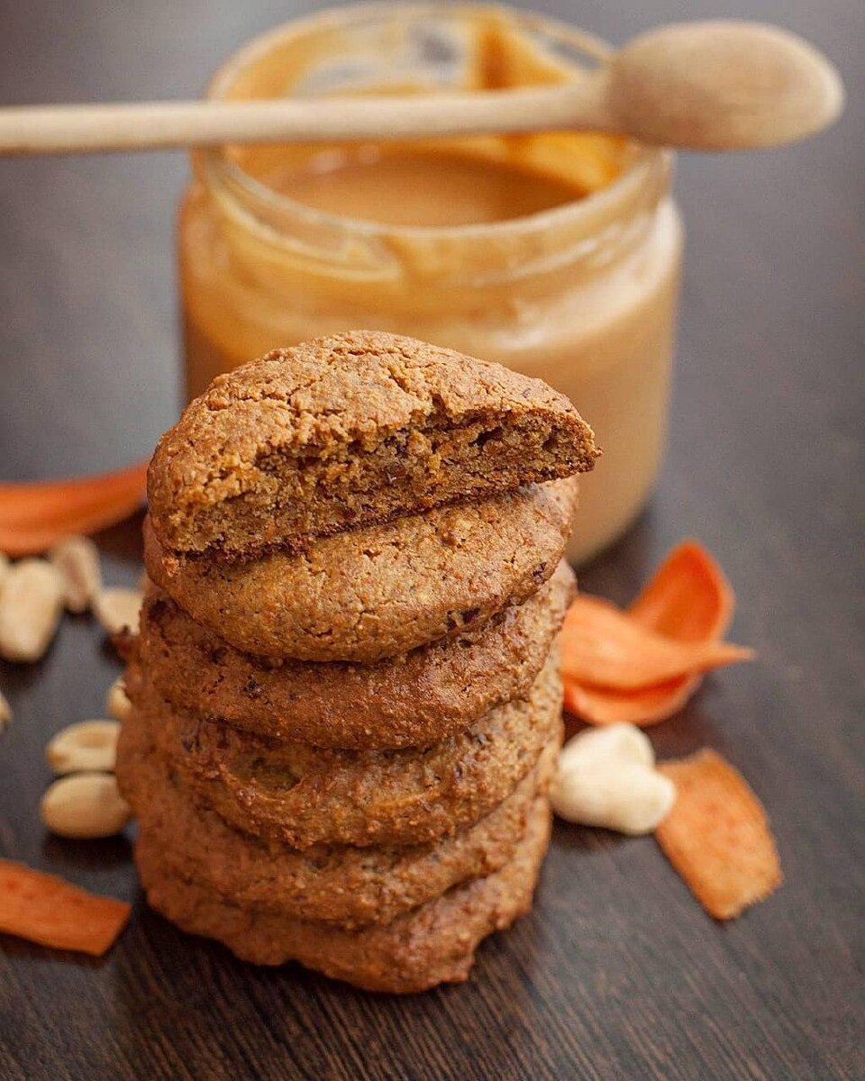 Простой рецепт печенья без глютена, сахара, лактозы, яиц, постные, 100% веган