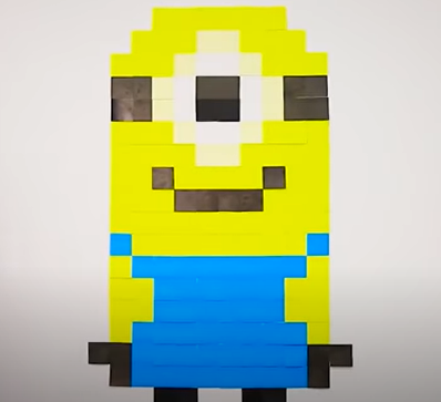 Украшение для стены из стикеров