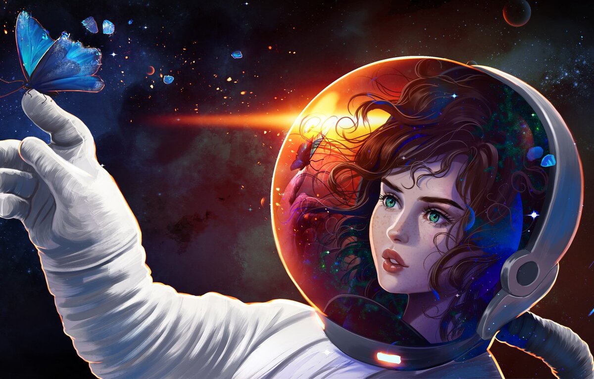 Литературный космос - он такой, внезапный и интересный.