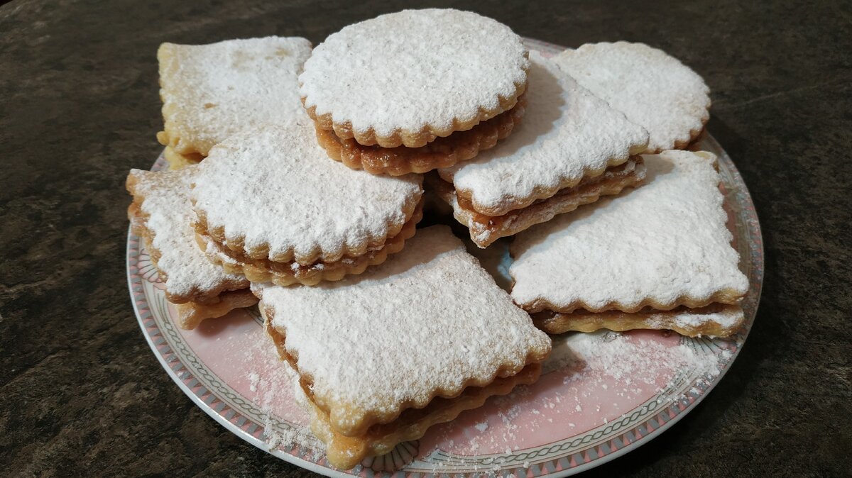 Мягкое печенье на молоке