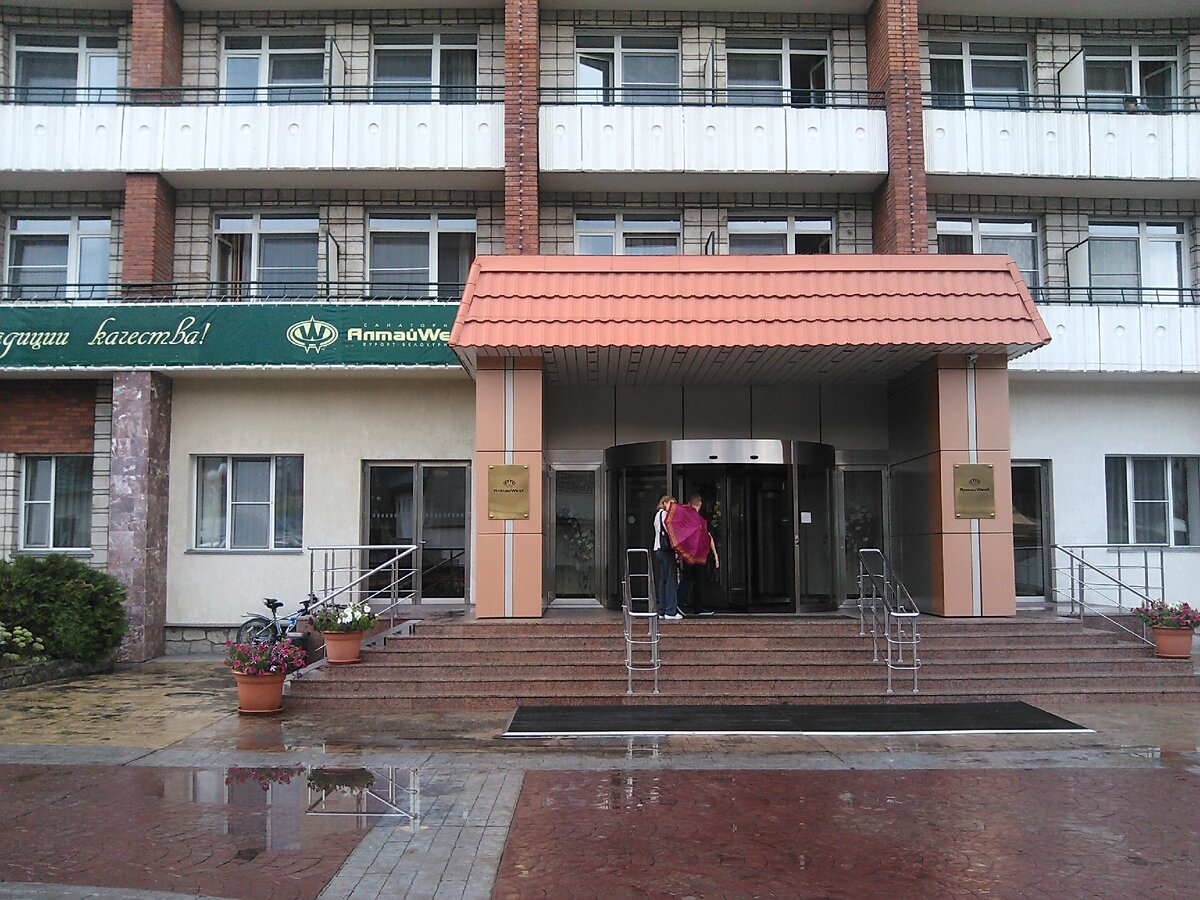 основной корпус санатория