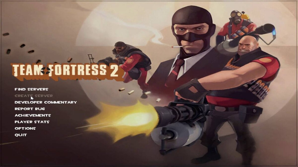 Так выглядело меню версии 2007 года. Аскетично, не правда ли?