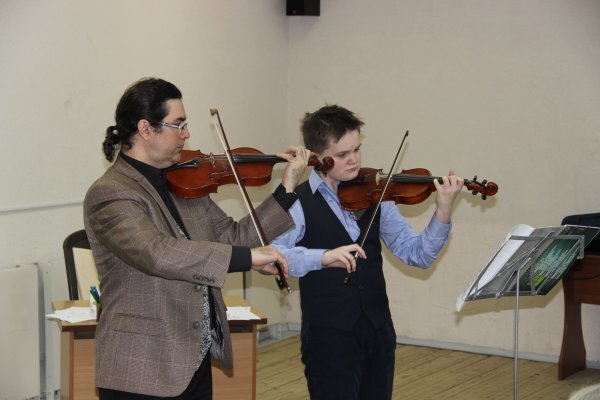 Мастер-класс в МШИ No 3, г. Северодвинск 2018г.