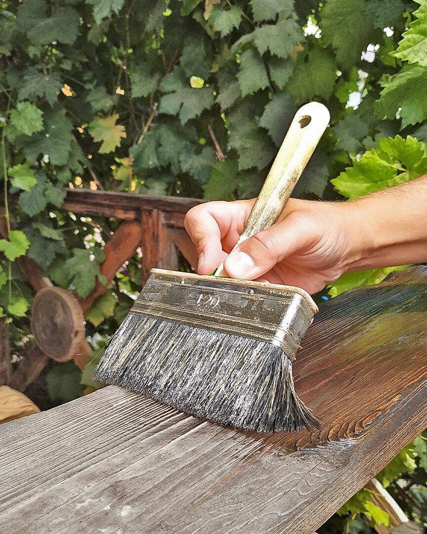 Малярная кисть для масел и восков №10.  "Живица" (арт. 227120)