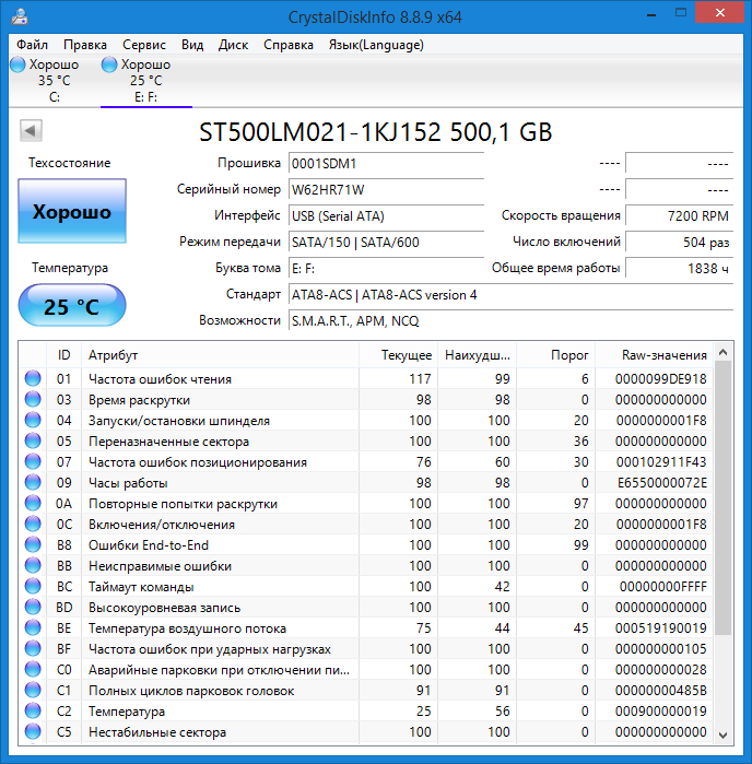 Хороший жёсткий диск
