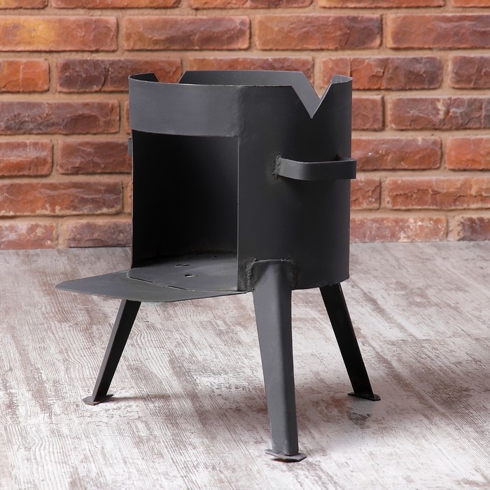 Печь для казана без дверки