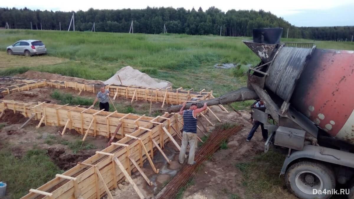 Фундамент зимой: можно ли заливать фундамент зимой - преимущества и недостатки