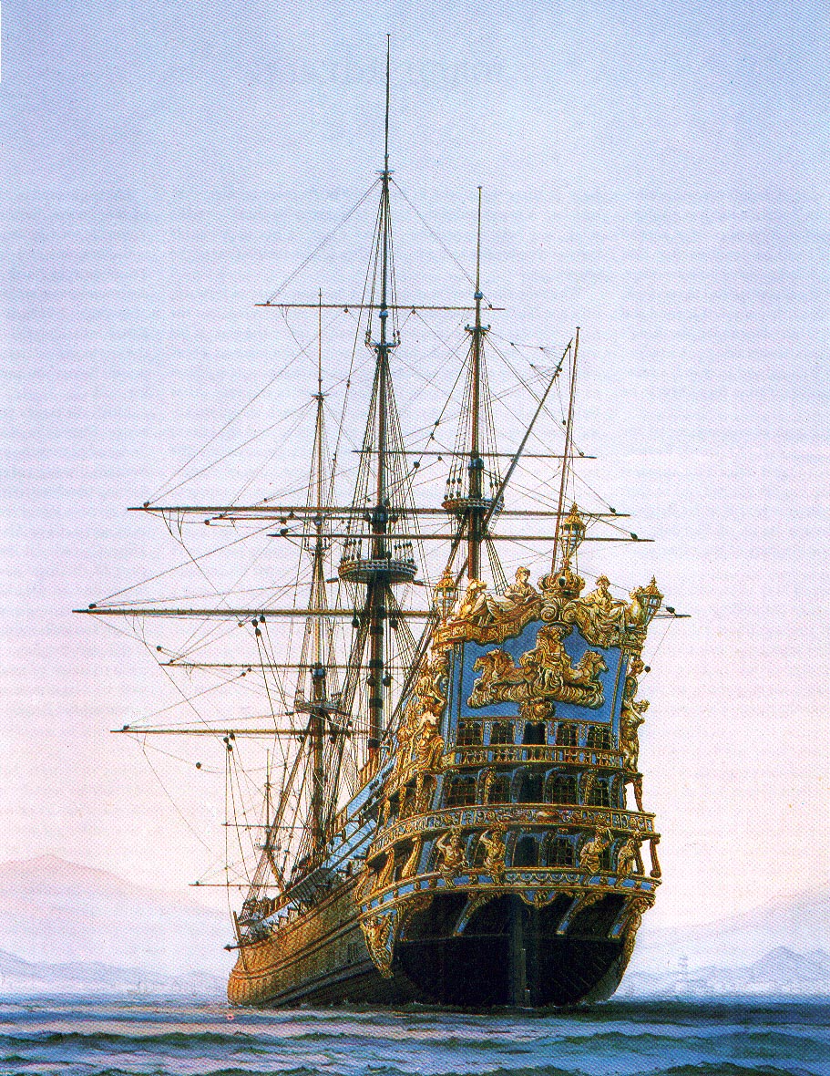 Линейный корабль это. Солей рояль линейный корабль, 1749. Галеон линейный корабль 17 века. Французский линейный корабль «солей Руайяль».