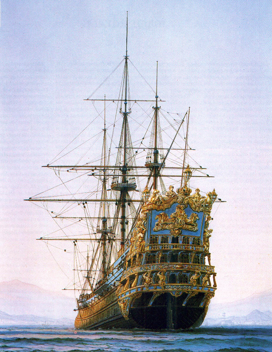 Ship of harkinian. Солей рояль линейный корабль, 1749. Французский линейный корабль «солей Руайяль». Галеон линейный корабль Фрегат. Парусный линейный корабль Ройял Северин.