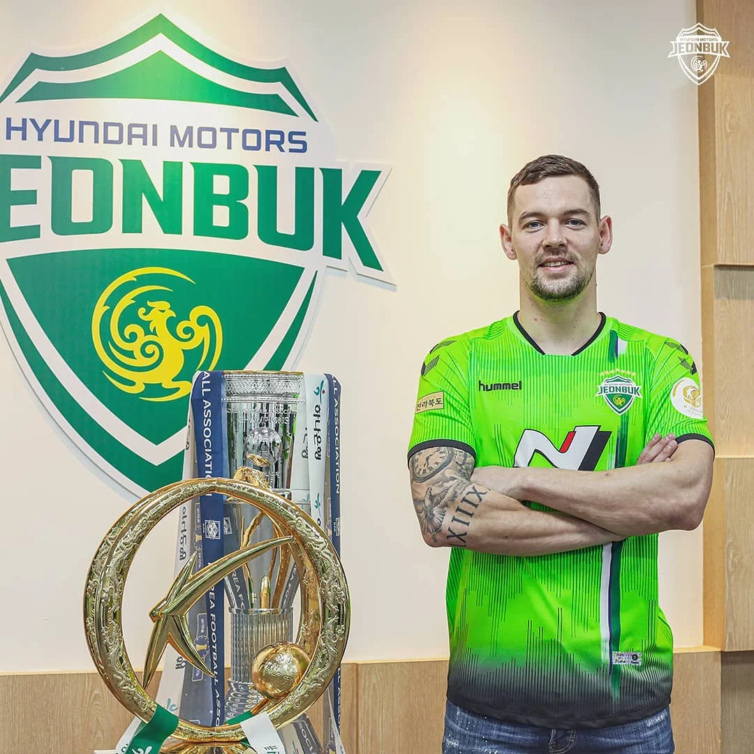 Станислав Ильюченко в составе «Чонбук Хёндэ Моторс»