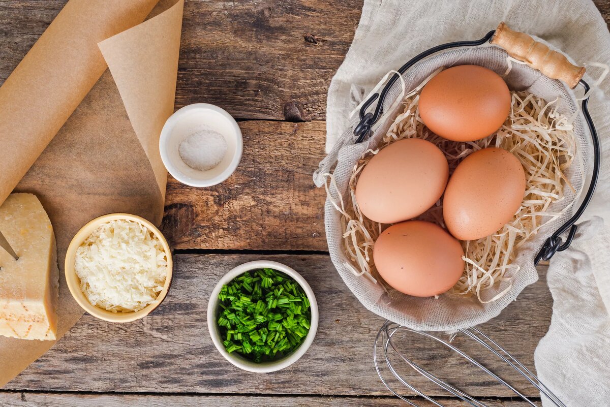 Ингредиенты для приготовления удивительно красивого завтрака  Фото:  thespruceeats.com