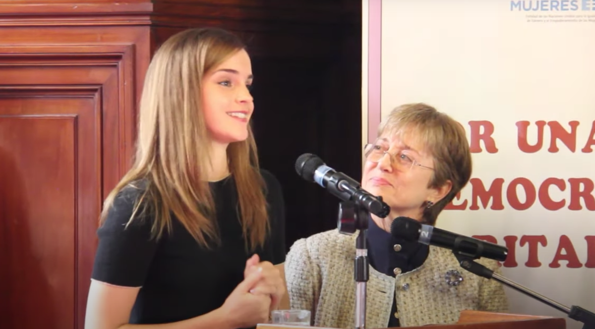 Эмма Уотсон на конвенции в Уругвае. Источник - commons.wikimedia.org