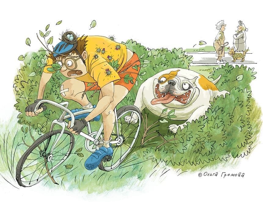 Рисунок с инстаграм, автор @gromova_cartoon (Ольга Громова)