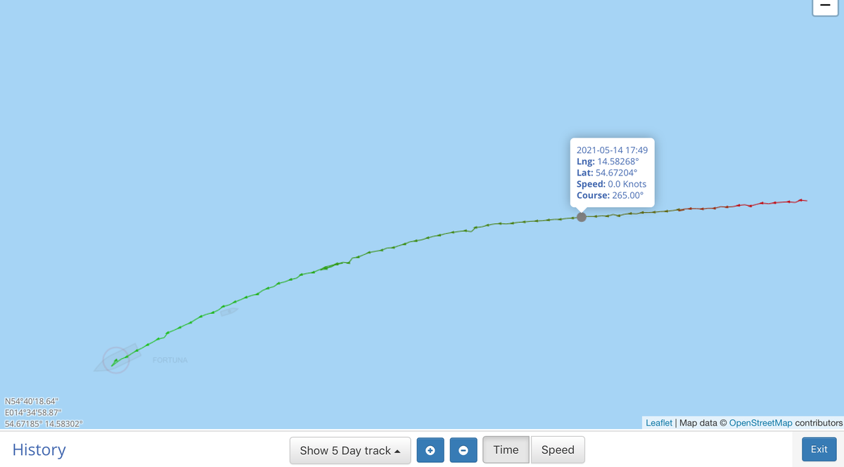 ТУБ "Фортуна" 14-го мая вечером, из открытых источников