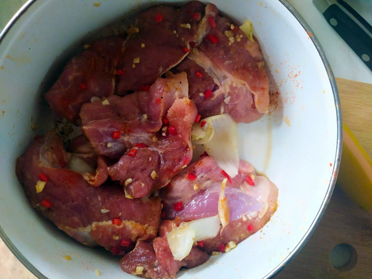 Готовим мясо к запеканию