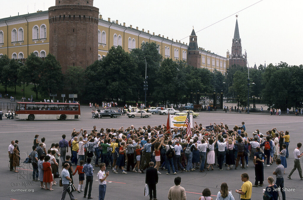 Москва 1987. Источник фото moya-moskva.livejournal.com