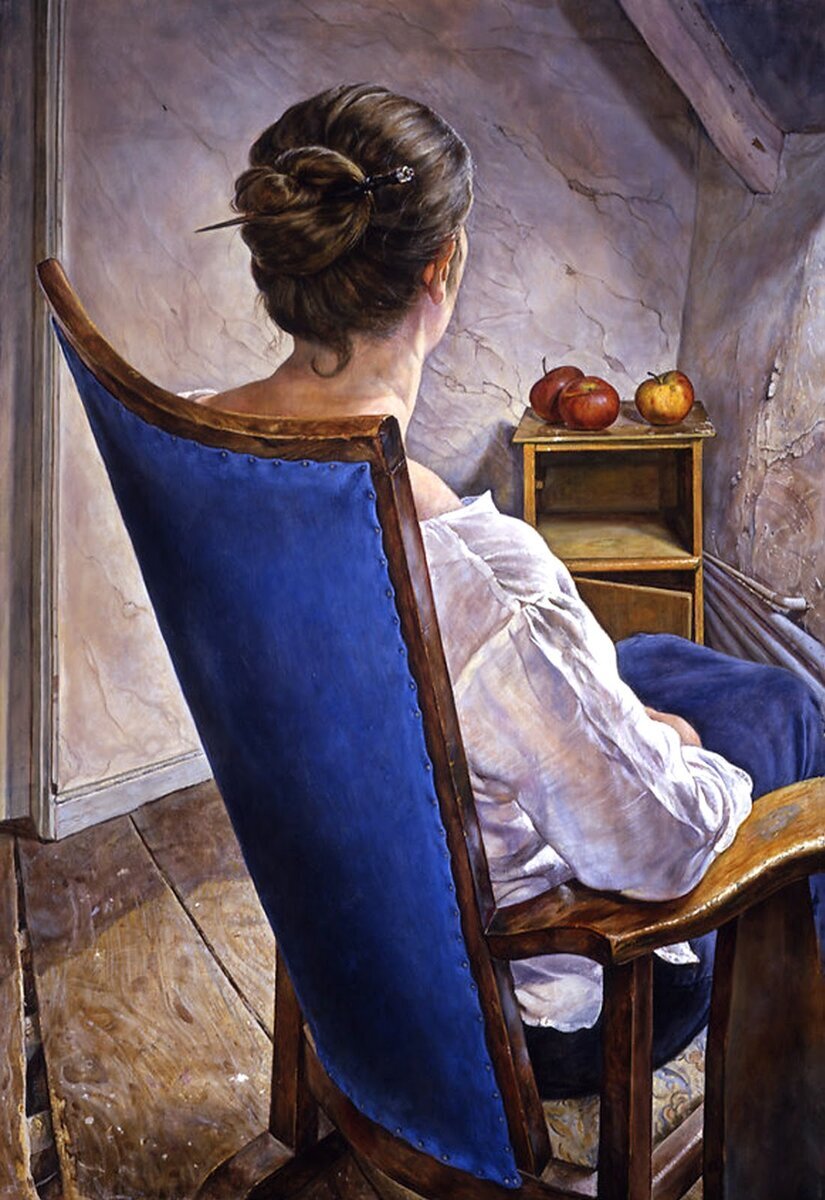 Синее кресло