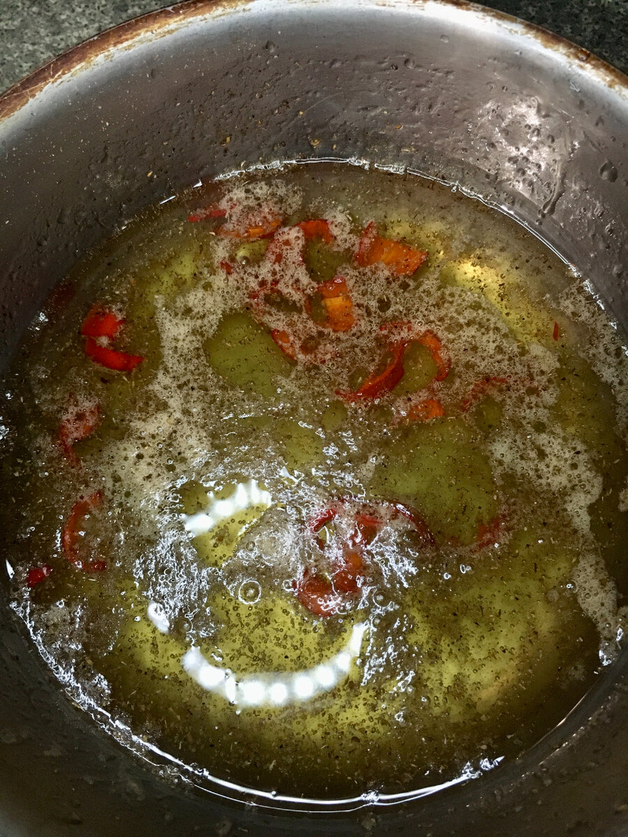 Полученный соус