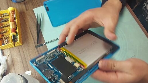 Как заменить тачскрин на Asus Fonepad 7 (ME175CG) (K00Z) Bossi T/A Дзен