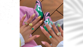 И хочу поделиться с вами, я вижу эти 5 дизайнов ногтей по всему instagram.