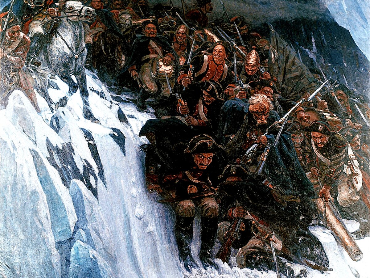 Переход армии Александра Суворова. Фото из открытых источников 